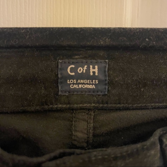 SIZE 26 | Citizens of Humanity - Dark Green velvet jeans - Picture 3 of 4